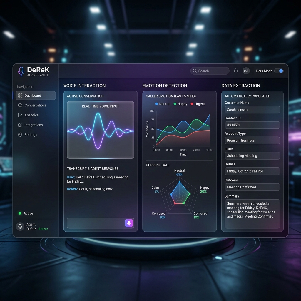 DeReK AI Interface Demo